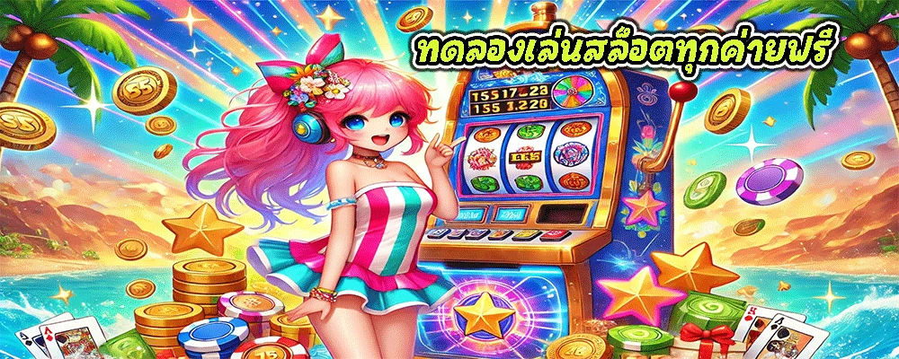 ทดลองเล่นสล็อตทุกค่ายฟรี